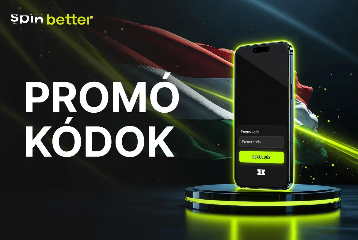 SpinBetter promo code beírása a regisztrációs képernyőn